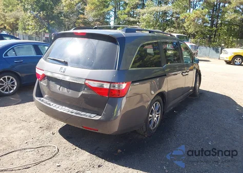 2013 Honda Odyssey Ex-L from USA, damaged, VIN 5FNRL5H61DB024545